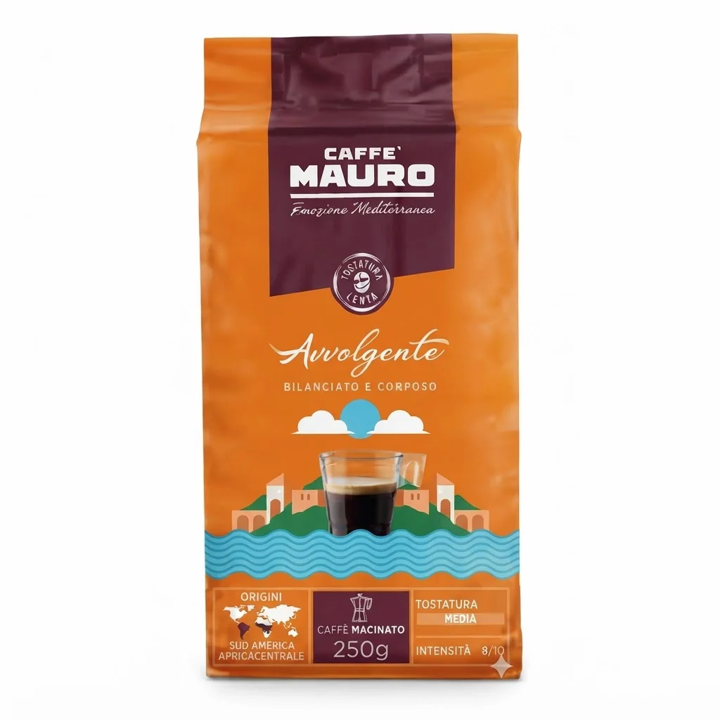 Caffè Mauro Avvolgente 250 г Мелена / Аввольгенте