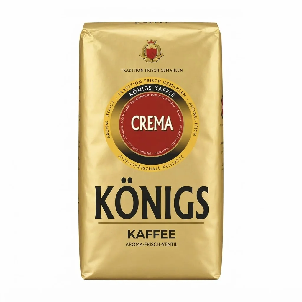 Konigs Kaffee Crema 500 г Мелена / Крема