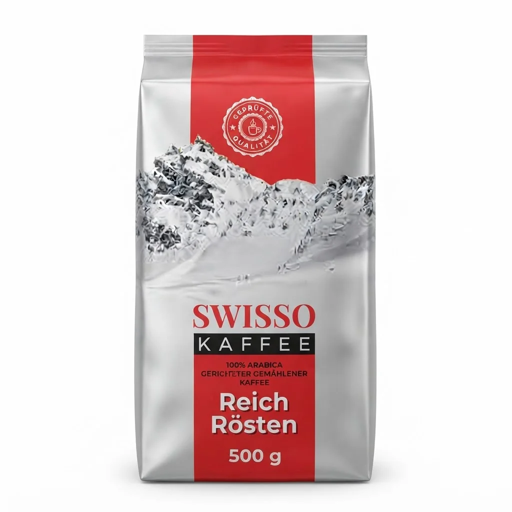 Swisso Kaffee Reich Rosten 500 г Мелена / Свісо
