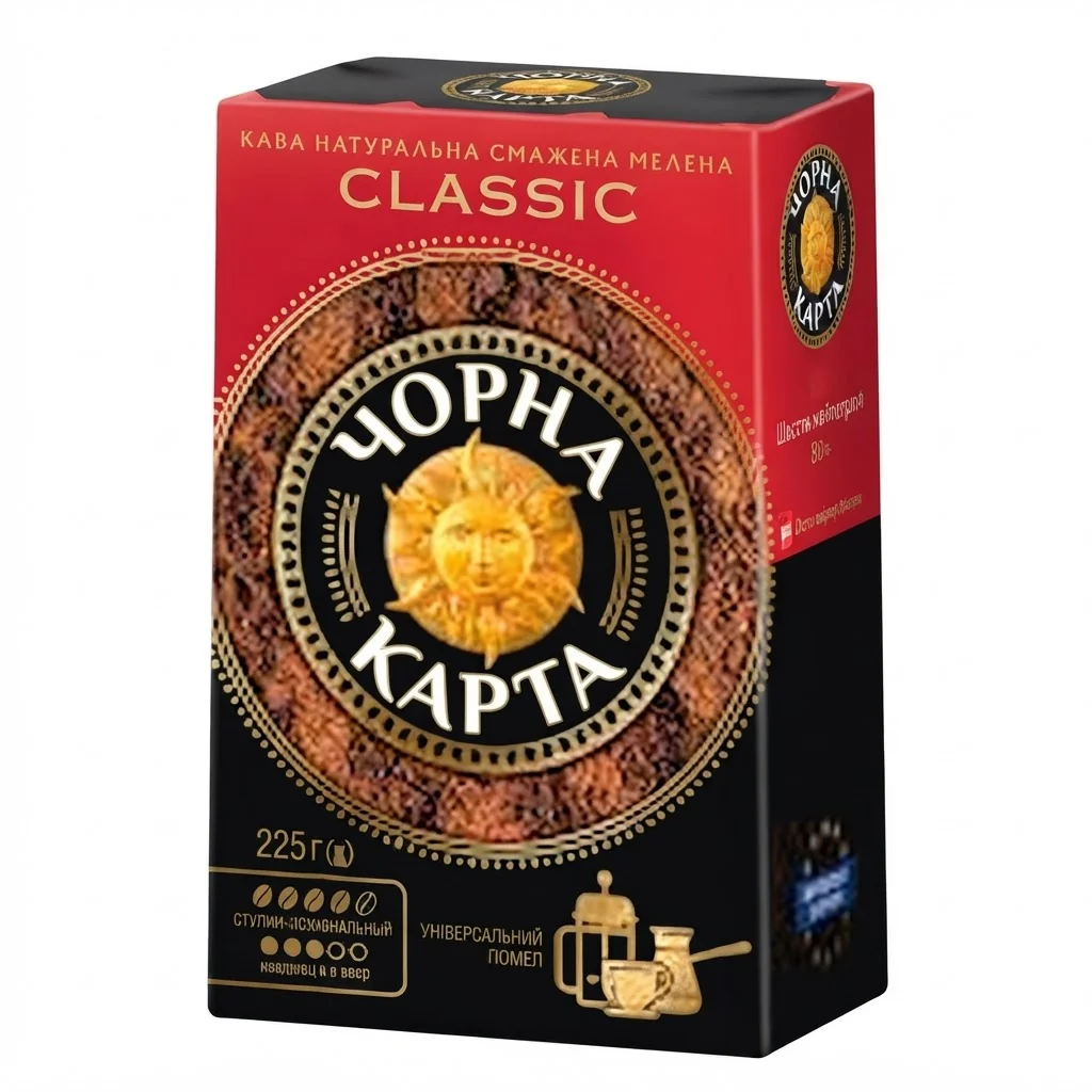 Чорна Карта Classic 225 г Мелена / Класік