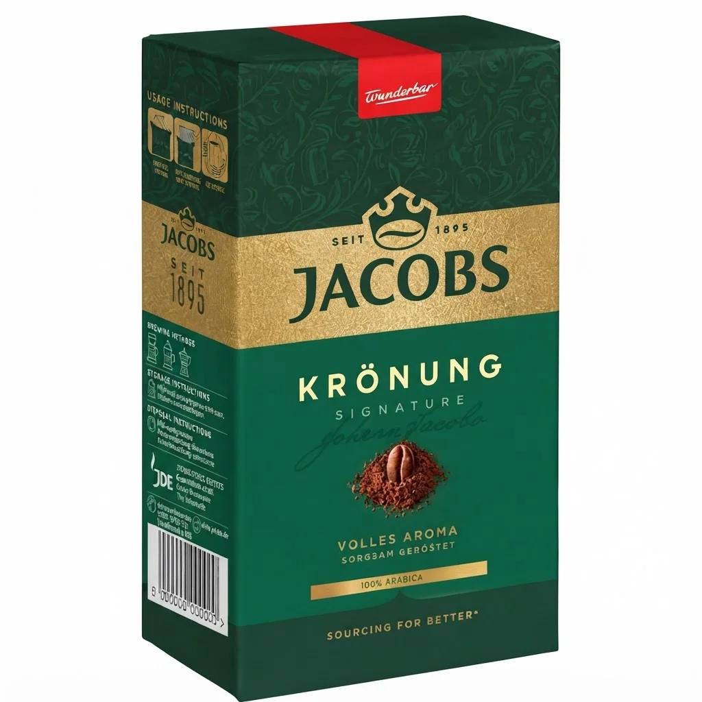 Jacobs Krönung 500 г Мелена / Кронюн
