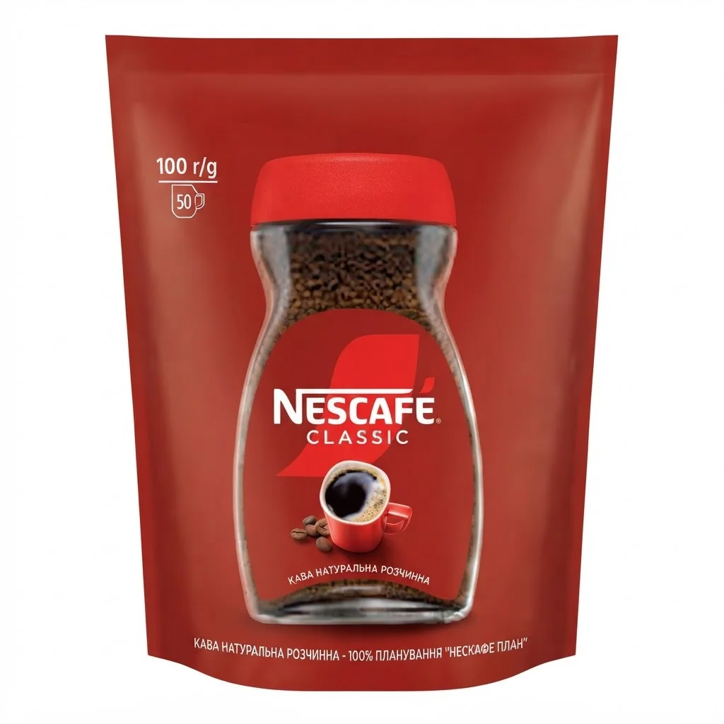 Nescafe Classic 100 г Розчинна / Класік