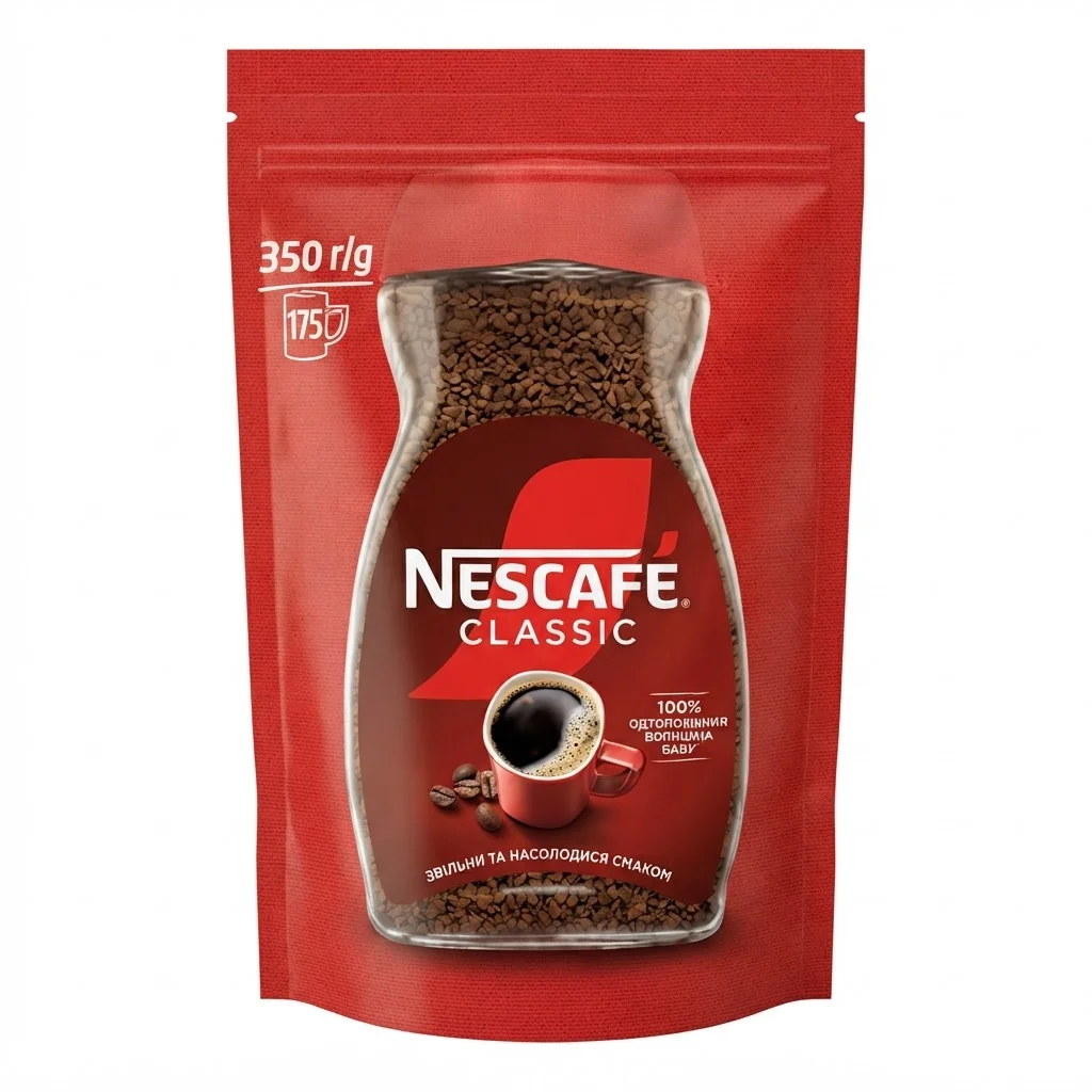 Nescafe Classic 350 г Розчинна / Класік