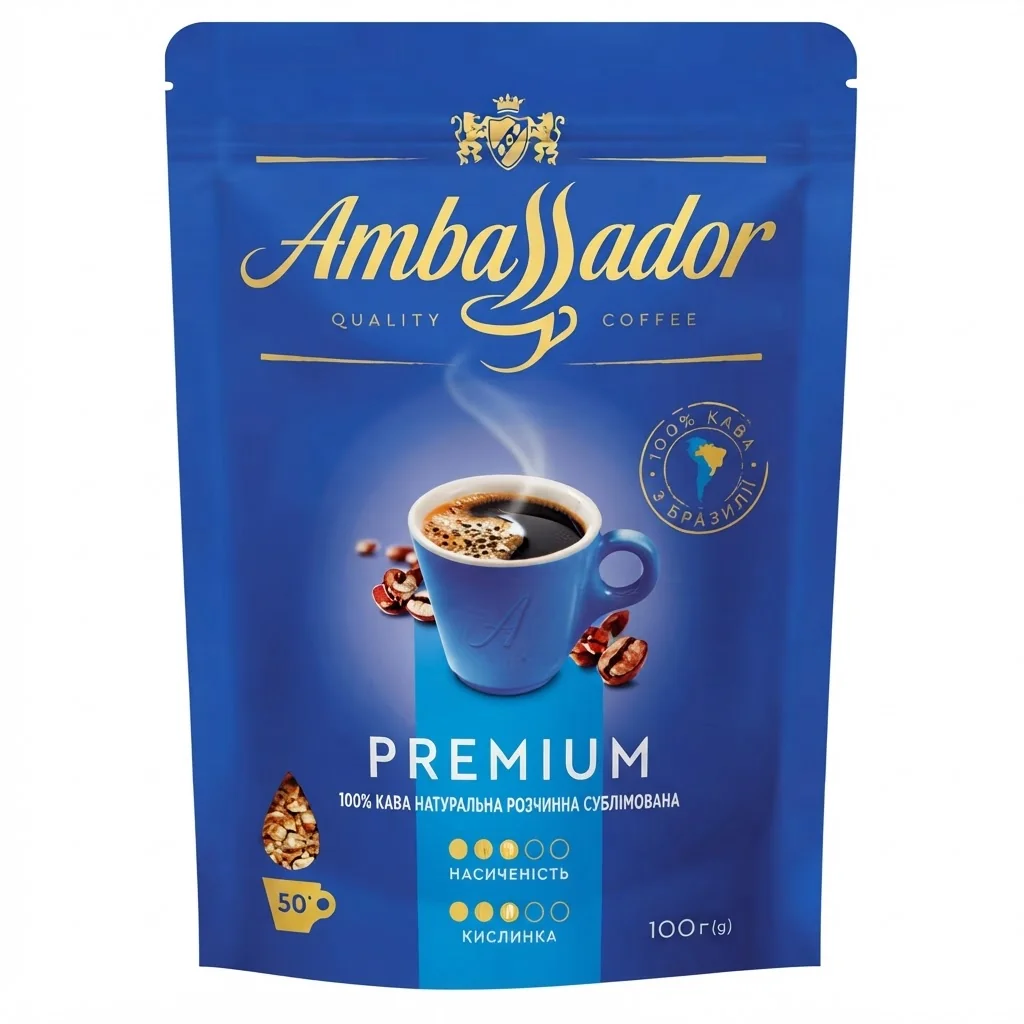 Ambassador Premium 100 г Розчинна / Преміум