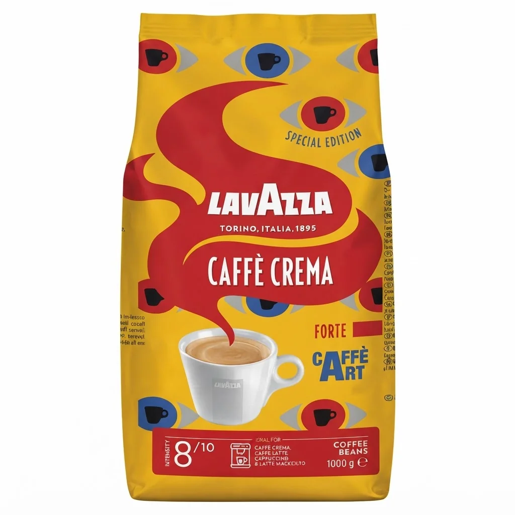 Lavazza Caffè Crema Forte Art 1 кг Зернова /  Кафе Крема Форте Арт