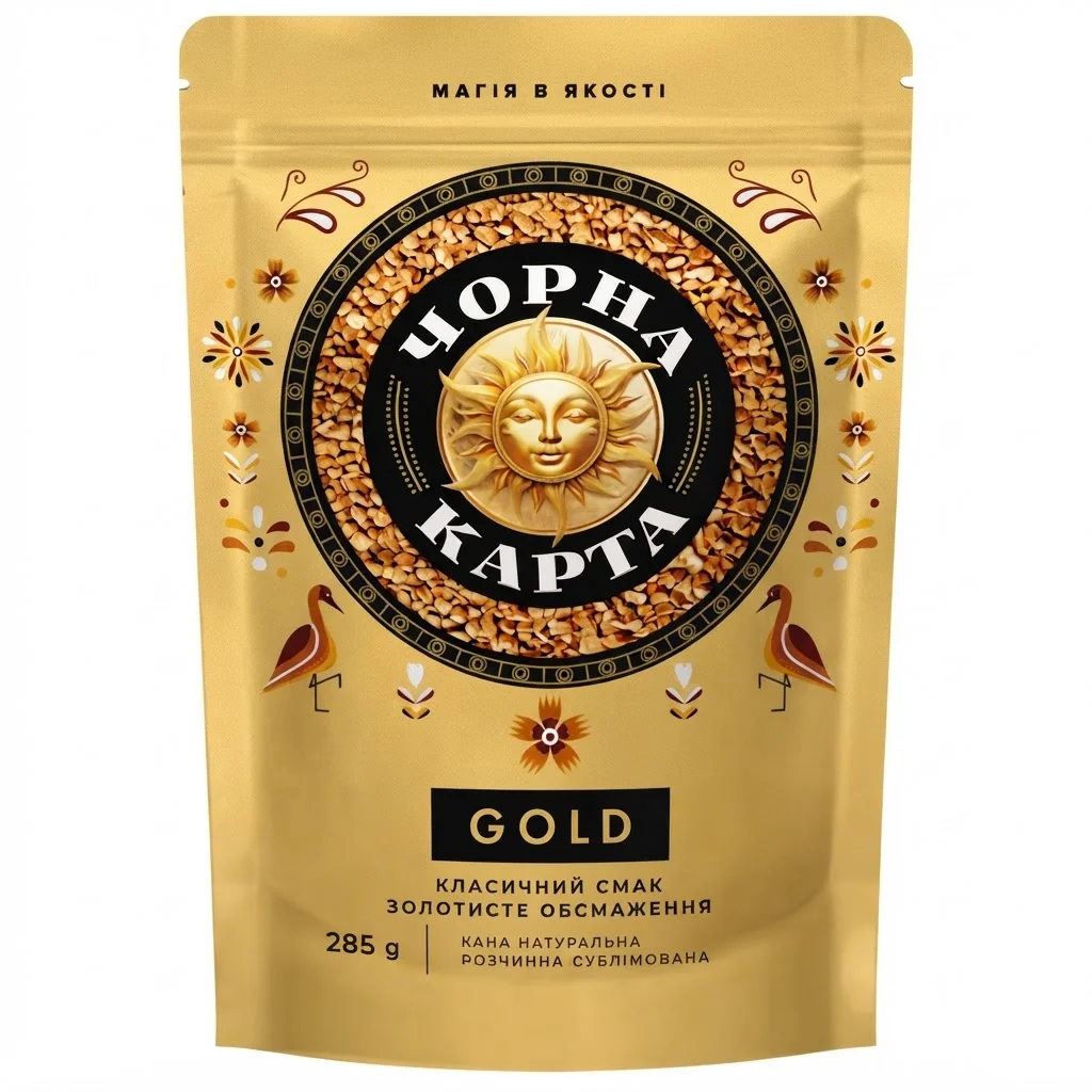 Чорна Карта Gold 285 г Розчинна / Голд