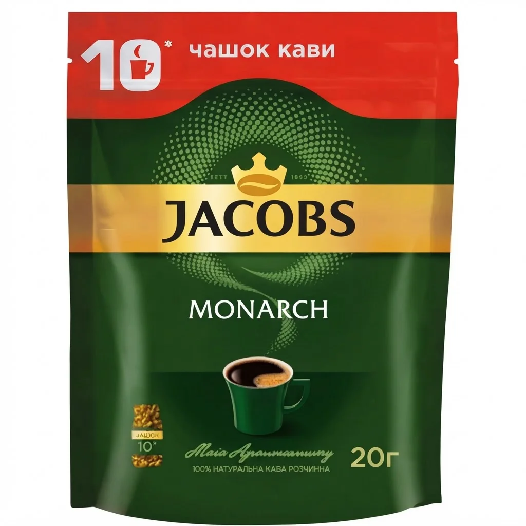 Jacobs Monarch 20 г Розчинна / Монарх