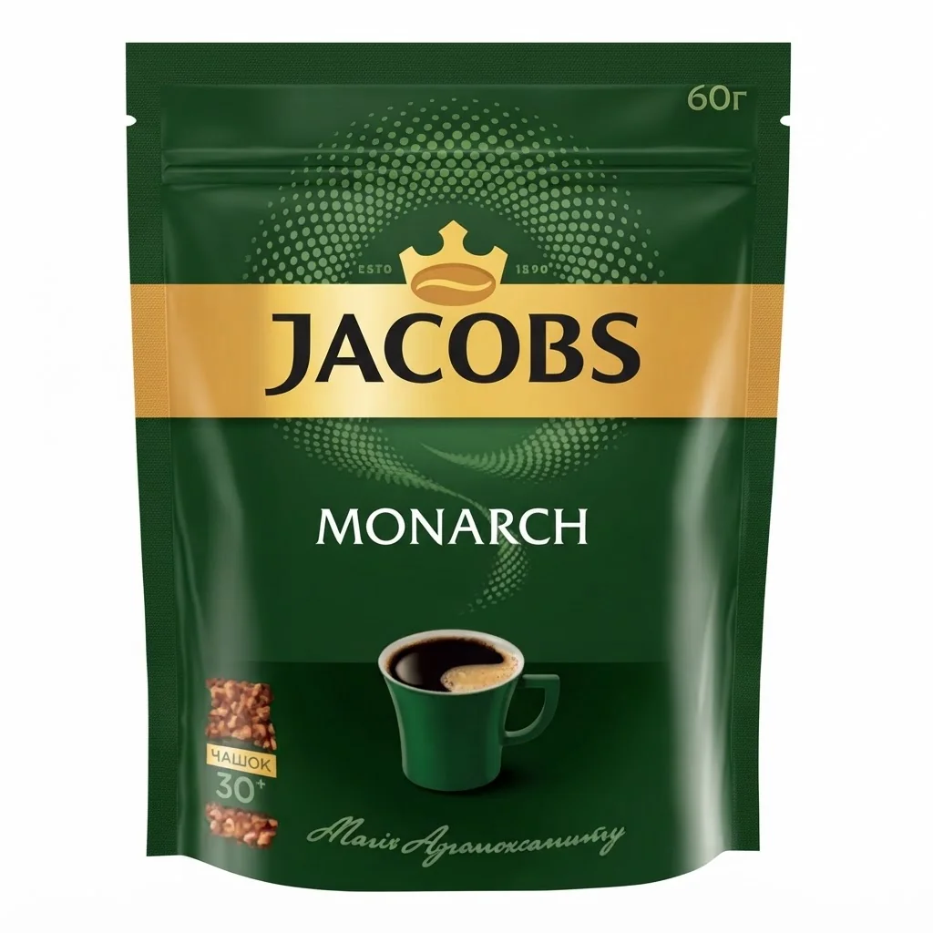 Jacobs Monarch 60 г Розчинна / Монарх