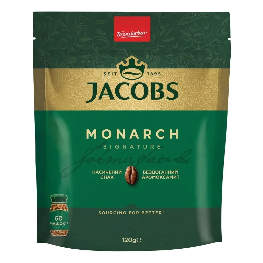 Jacobs Monarch 120 г Розчинна / Монарх