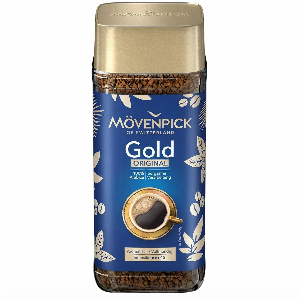Movenpick Gold Original 200 г Розчинна / Голд Орігінал