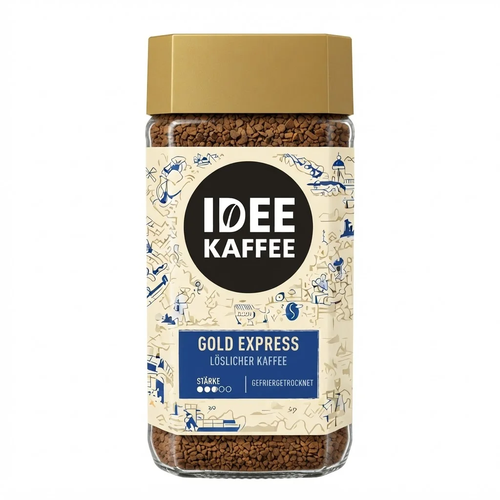 Idee Kaffee Gold Express 100 г Розчинна / Голд Експрес