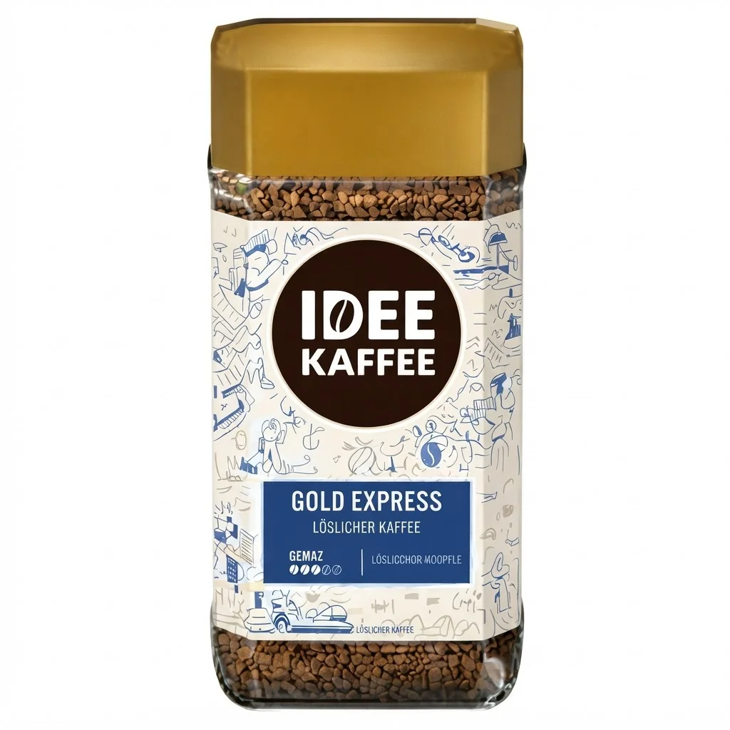 Idee Kaffee Gold Express 200 г Розчинна / Голд Експрес