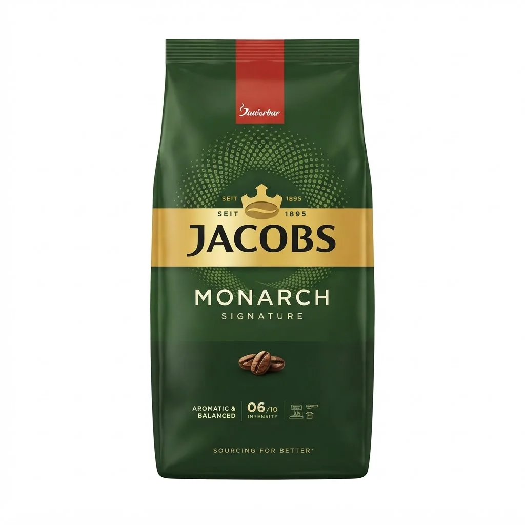 Jacobs Monarch 1 кг Зернова / Монарх