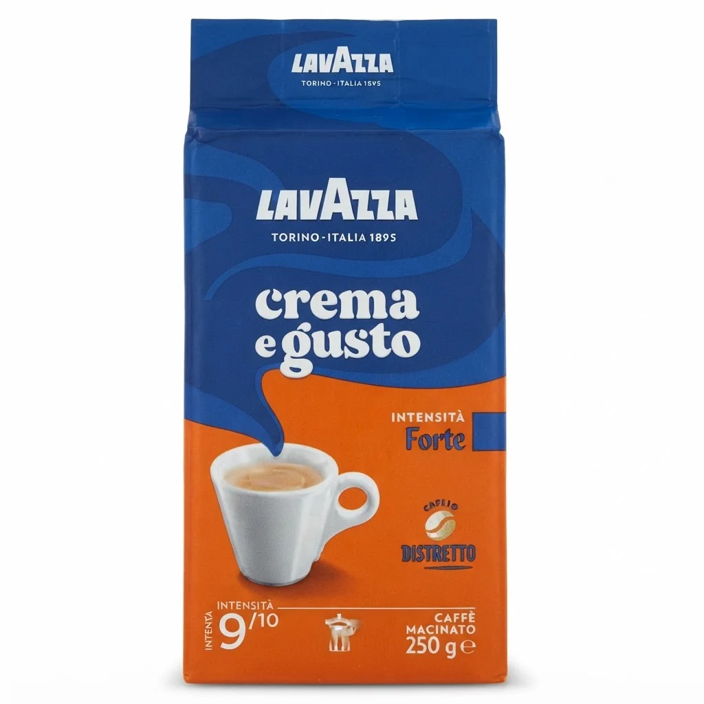 Lavazza Crema e Gusto Forte 250 г Мелена / Густо Форте Крема